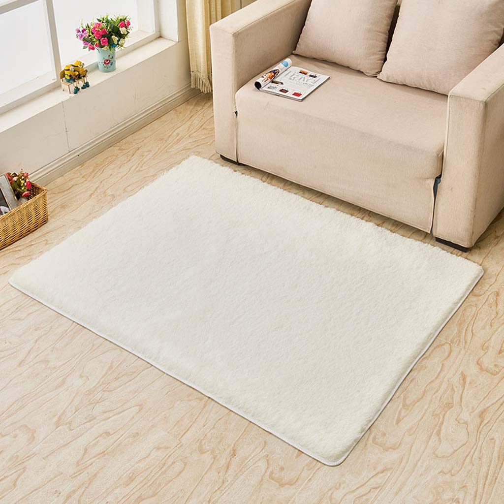 Tapis de soie de salon 140x200 chic et doux pour habiller votre table basse