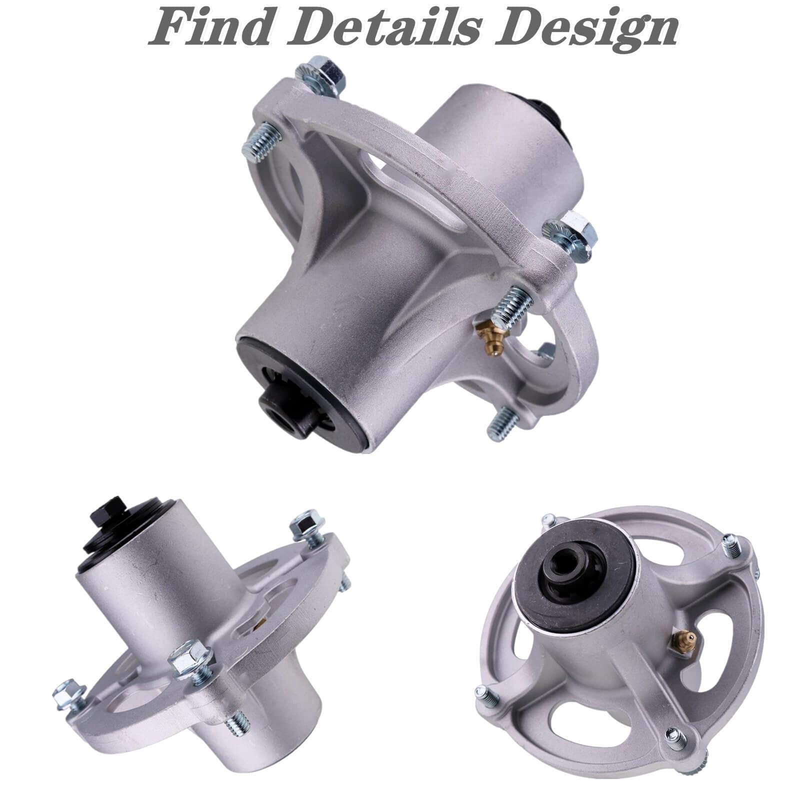 Conjunto de husillo compatible con cortacésped Snapper 1735326YP 1735326 485866 1735573YP 14226 1735323YP 330240B