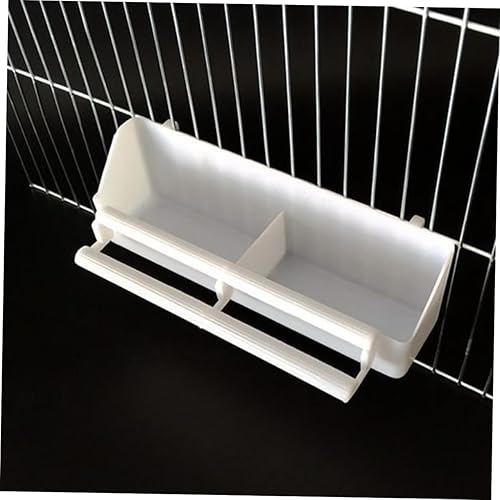 Miniatura 5 de DOITOOL Jaula para pájaros pequeños, 12 unidades, comedero para pájaros, comedero para pájaros, comedero para pájaros, comedero para loros, tazas