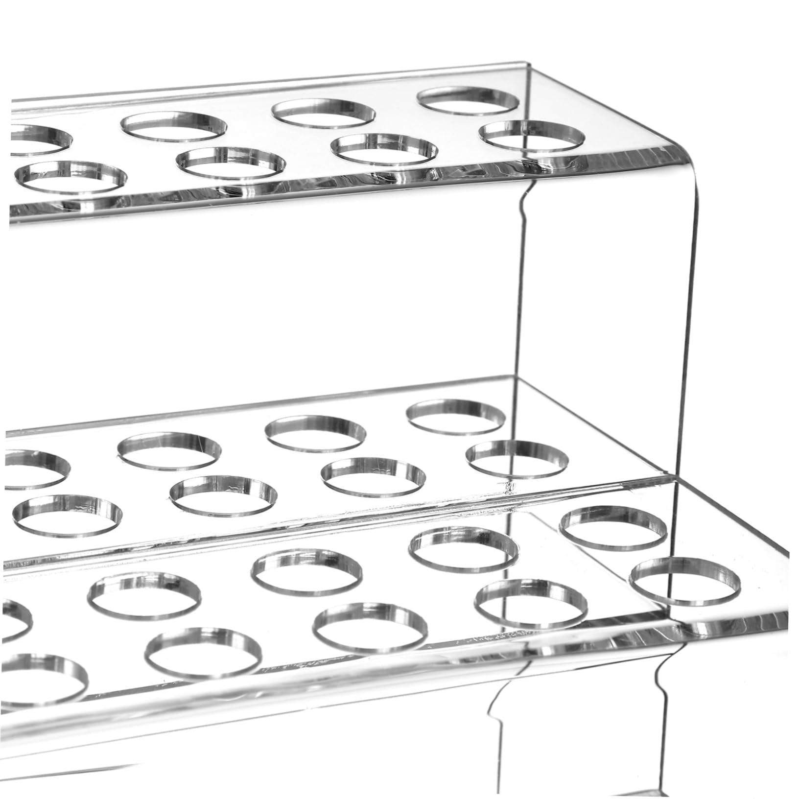 Angoily Porta Penne Da Scrivania Multi Slot Organizer in Acrilico Trasparente 9.45X4.13X3.54 in Supporto Penna Con Grande Capacità Per Casa Ufficio