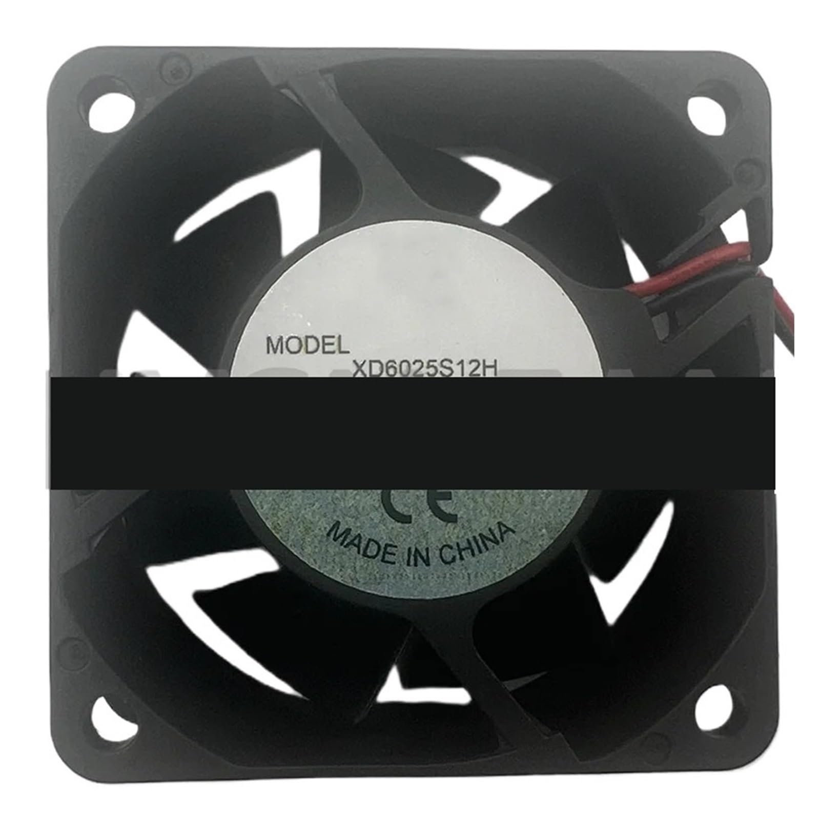YMUGUEGH XD6025S12H DC12V 0.25A 2-wire Fan