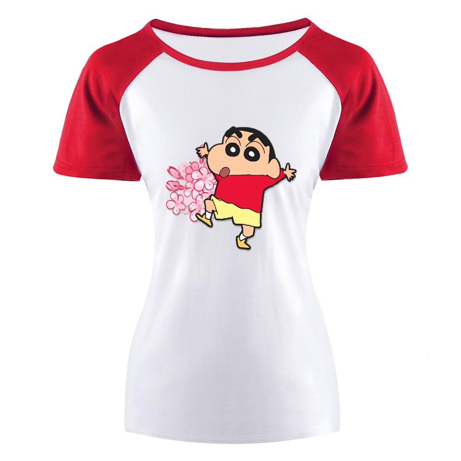 Amazon.co.jp: 夏服 クレヨンしんちゃん 半袖 Tシャツ ラグランTシャツ