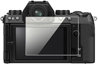YSJJZRL 2 Pcs 9H 2.5D Anti-Scratch Tempered Glass Camera LCD Screen Protector Film For Fuji X-S20/XT4/XPR03/X100V etc (For Fuji X100V)