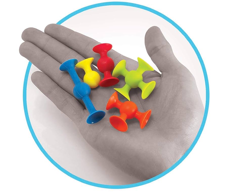 MAGNUS Crinkle Zirc/Ti/Zirc フィジェットトイ Amazon.com: Fat Brain Toys Mini Squigz 30 Piece Set