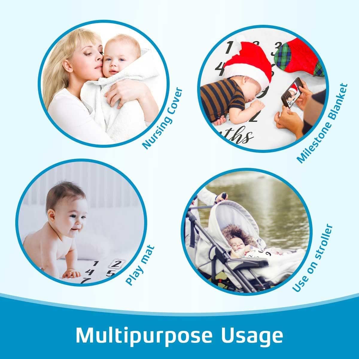 宇宙惑星 宇宙テーマ ベビー マンスリー マイルストーン ブランケット 男の子 子供 写真 背景 お母さん ギフト 新生児 シャワー