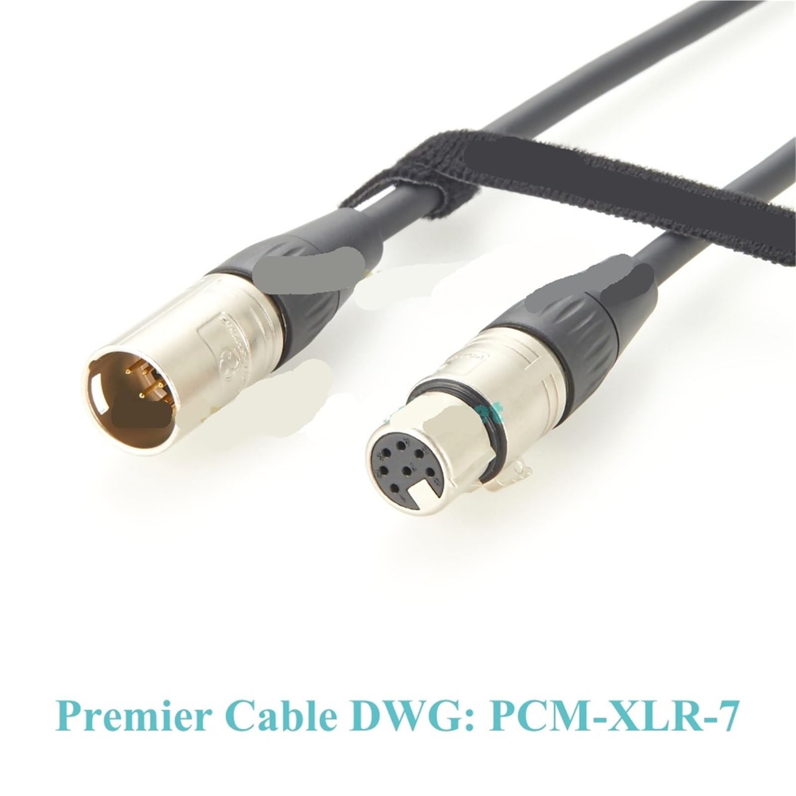 Cavo for Microfono a Tubo XLR a 7 Pin Cavo di prolunga XLR Maschio-Femmina Cavo connettore Audio XLR for Microfono e Audio