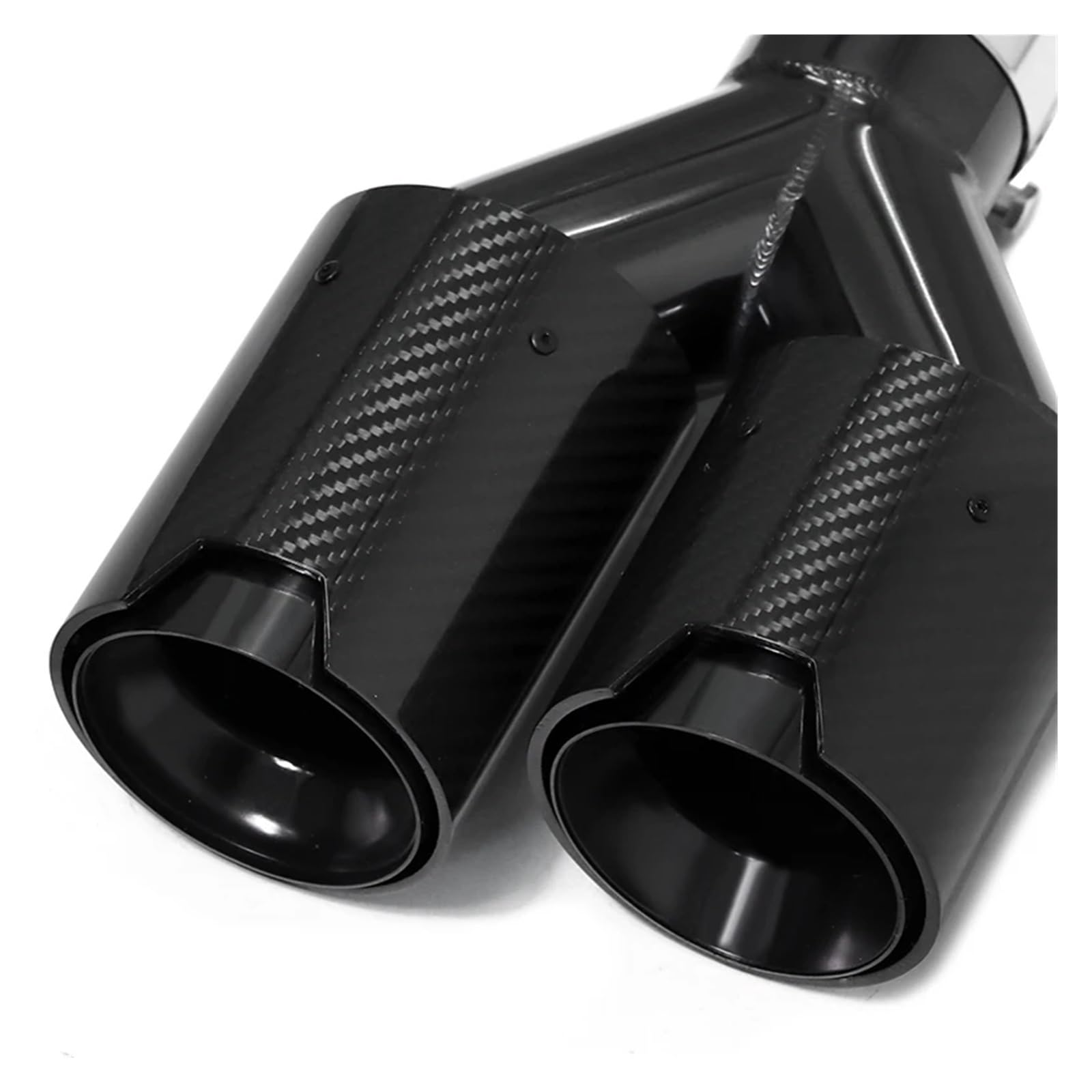 Tubo de escape Punta de para escape acero inoxidable para BMW Universal para puntas, silenciador tubo para