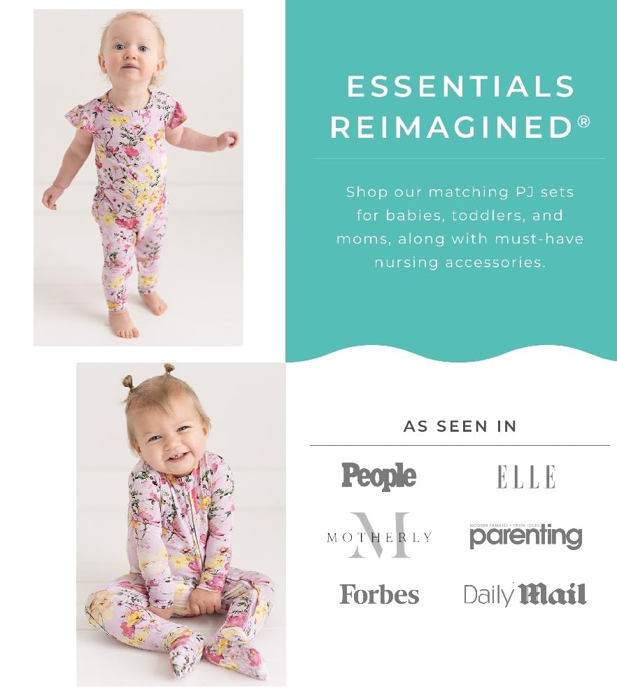 Image of Posh Peanut Baby Rompers Pajamas - Newborn Sleepers Boy Clothes - Kids One Piece PJ - Soft Viscose from Bamboo