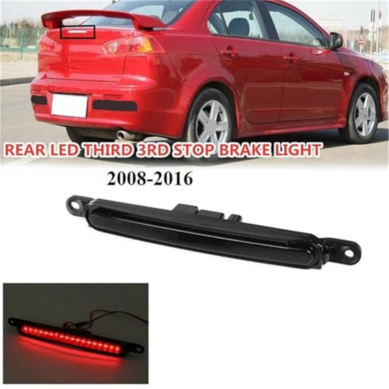 Tercera luz de freno, para Mitsubishi, for
