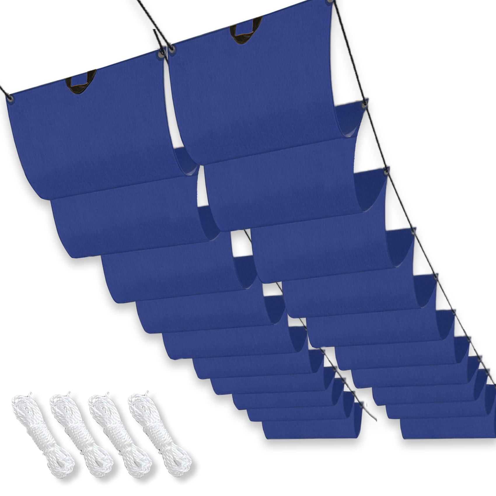 Voile rétractable wave pour gazebo et jardin créez une ombre fraîche sur votre terrasse