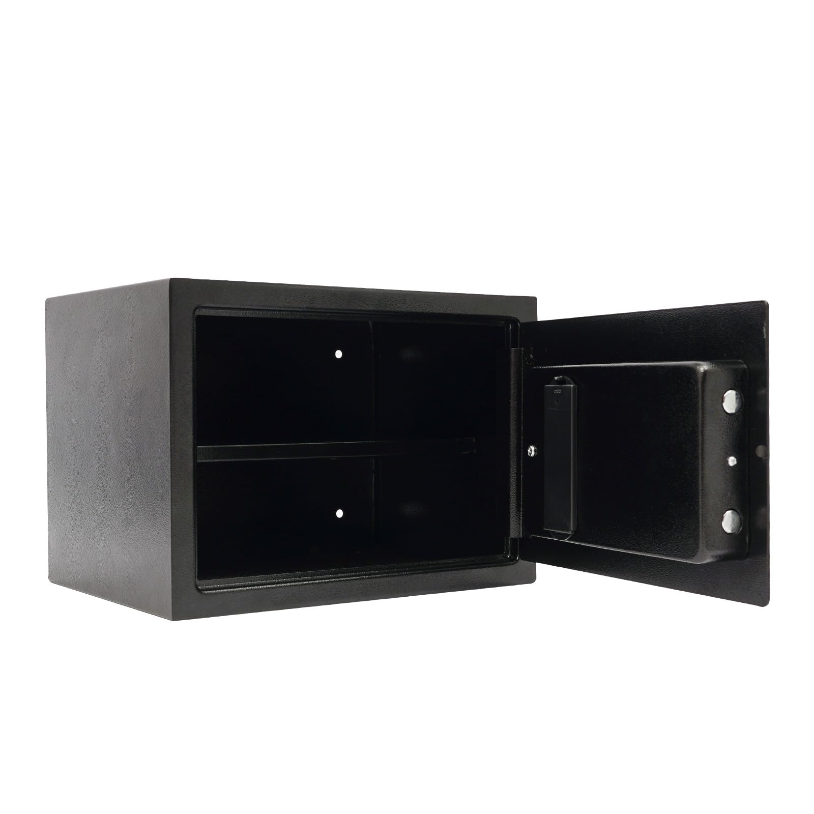 Mini cassaforte per la casa, 35 x 25 x 25 cm, piccola cassaforte per mobili con chiave, cassaforte di sicurezza per gioielli, contanti