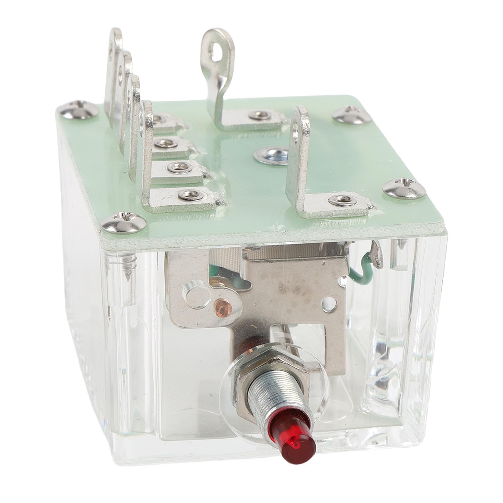 Generic Interruptor Magnético de 12 V ABS y Aleación de Metal Relé de Interruptor Magnético 10 A Reinicio Manual de Bucle Cerrado para de Control de Generador de Motor Marino para Astilladora Bandit