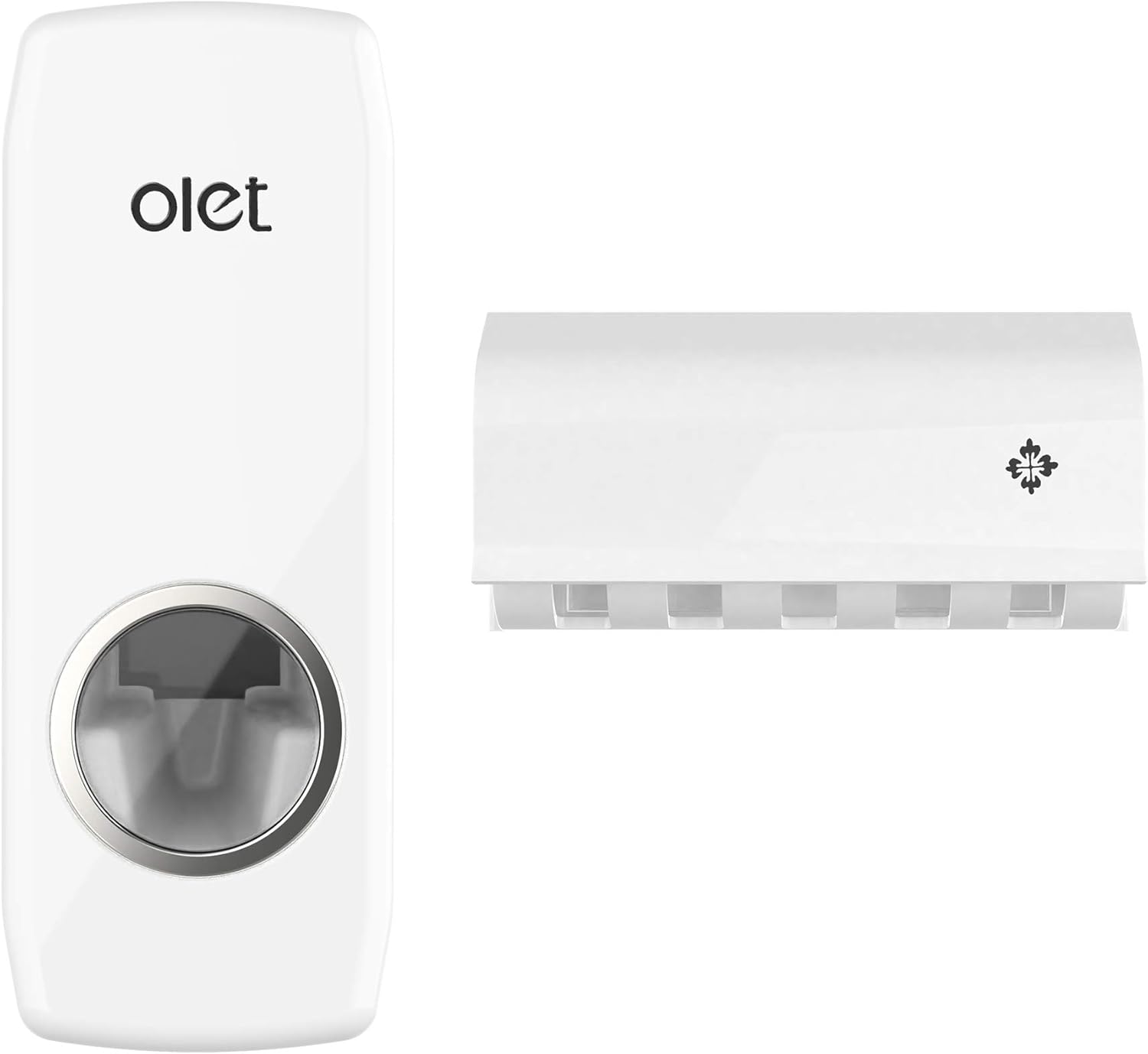 RC's Products Toothpaste Dispenser and Toothbrush Holder