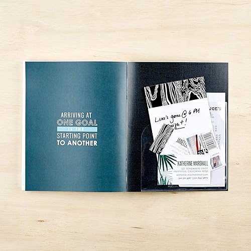 Miniatura 3 de Bolsillos de almacenamiento transparentes adhesivos. Juego de 2, grandes de 6 x 6 pulgadas. Añade espacio de almacenamiento adicional a carpetas,