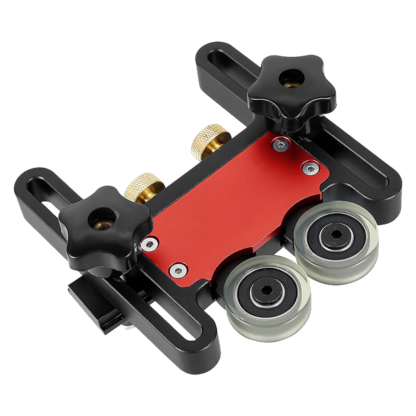 Updated Bearing Roller Featherboards, Precise Cutting and Enhanced Safety with Featherboards Versatile Thin Rip Jig and Table Saw Guide for Table Saw and Router Table Fence (1)