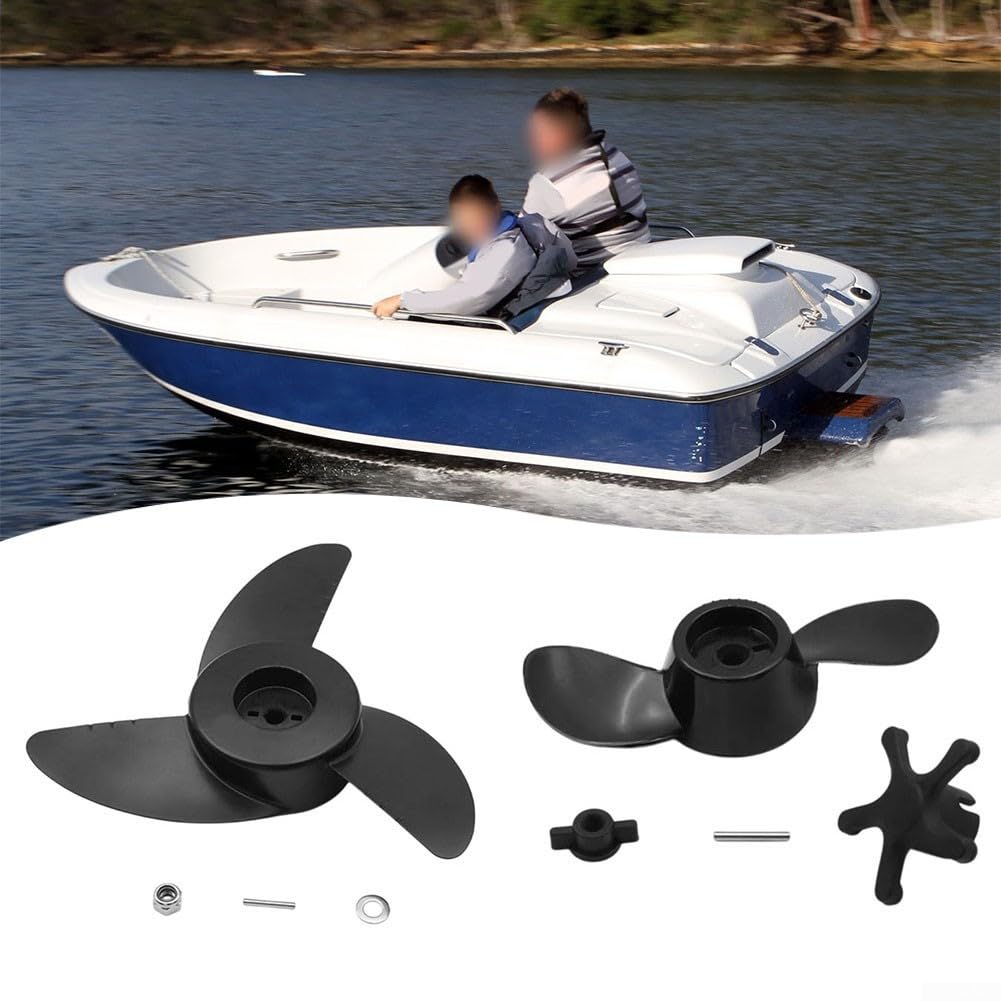 Elica marina per motori fuoribordo elettrici, compatibile con SUNELEXE, Savylor, Marina, Watersnake (11,8 kg)