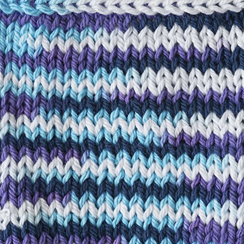 Image of Lily Sugar 'N Cream The Original Ombre Yarn, 2oz, Gauge 4 Medium, 100% Cotton, Moondance - Machine Wash & Dry