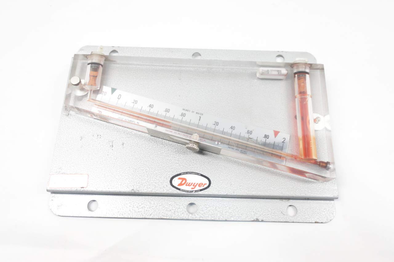 DWYER 202 5 DURABLOCK Inclined Manometer 0.2002.0INWC D661469