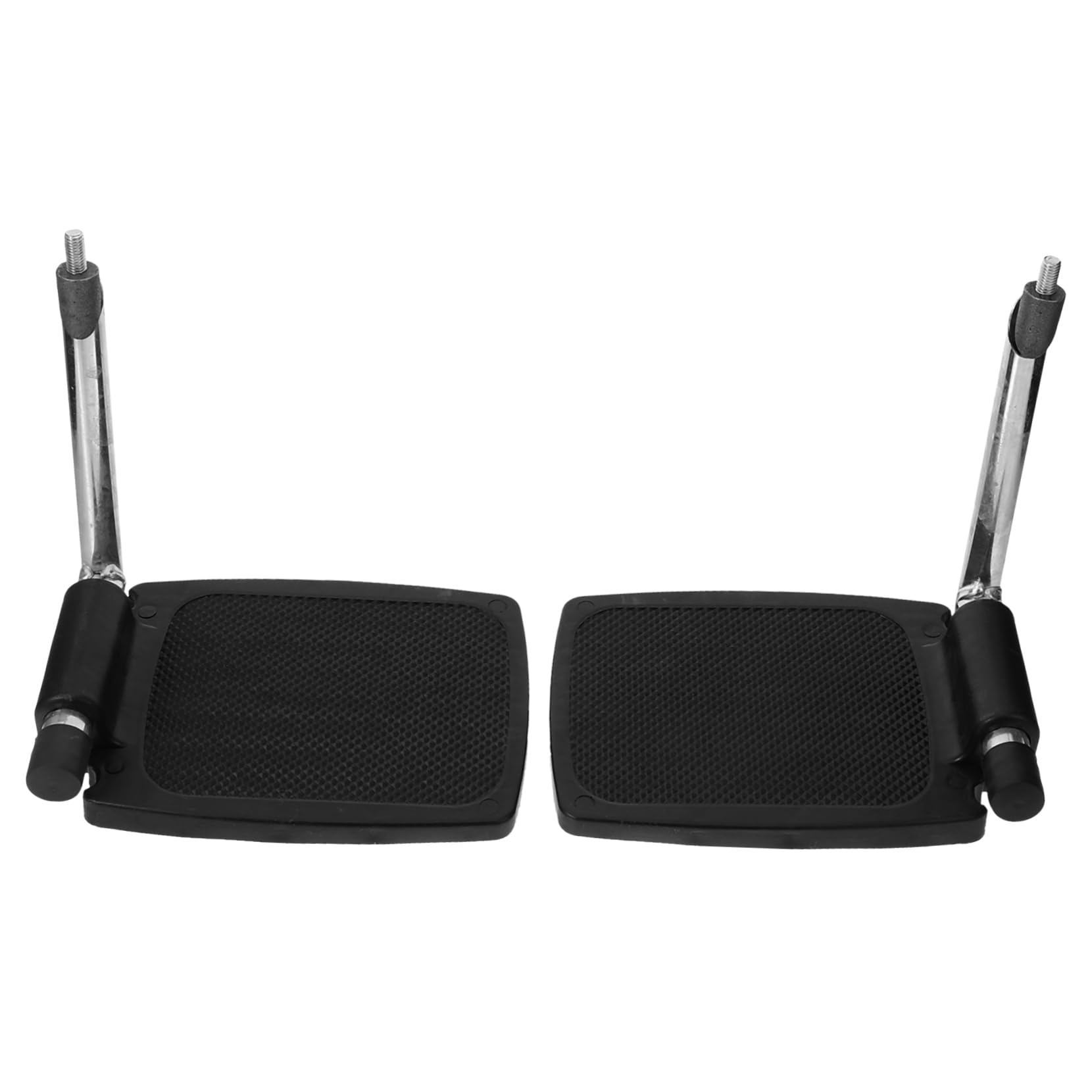 Ipetboom Reposapiés De Repuesto Para Silla De Ruedas Pedal Portátil Soporte De Metal Plataformas Pies De Alta Resistencia Uso Para Personas Mayores y Pacientes Silla De Ruedas