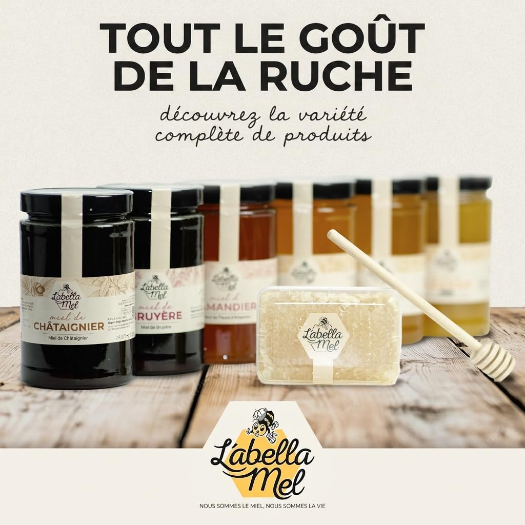 Pollen d'abeille cru et naturel 1 kg.Ce bee pollen doré et parfumé provient d’apiculteurs passionnés. Idéal pour renforcer l’immunité, retrouver énergie et équilibre, et sublimer vos petits déjeuners.