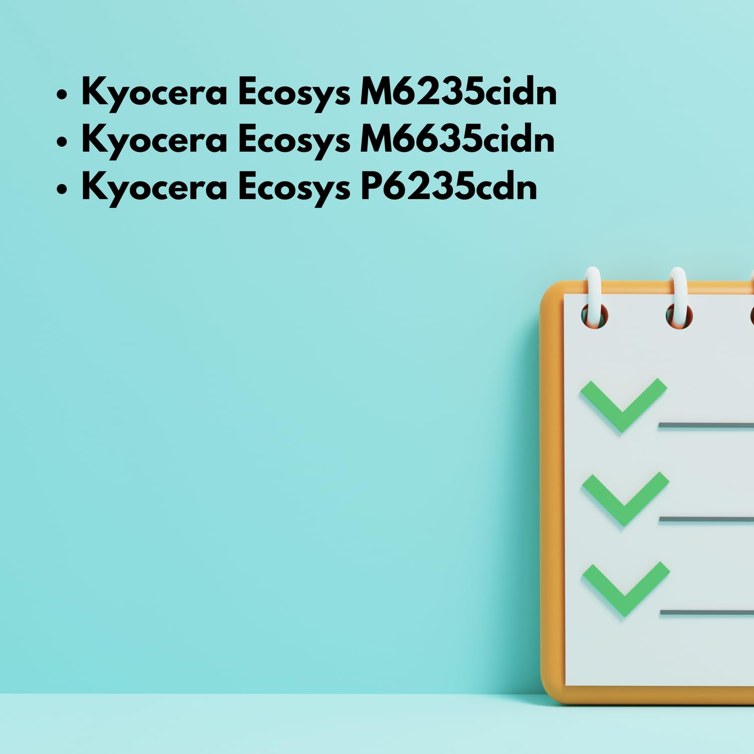 EVOKE TK5280 Toner Kompatybilny z Kyocera M6235cidn M6635cidn P6235cdn (Zestaw CMYK) 46000 Stron