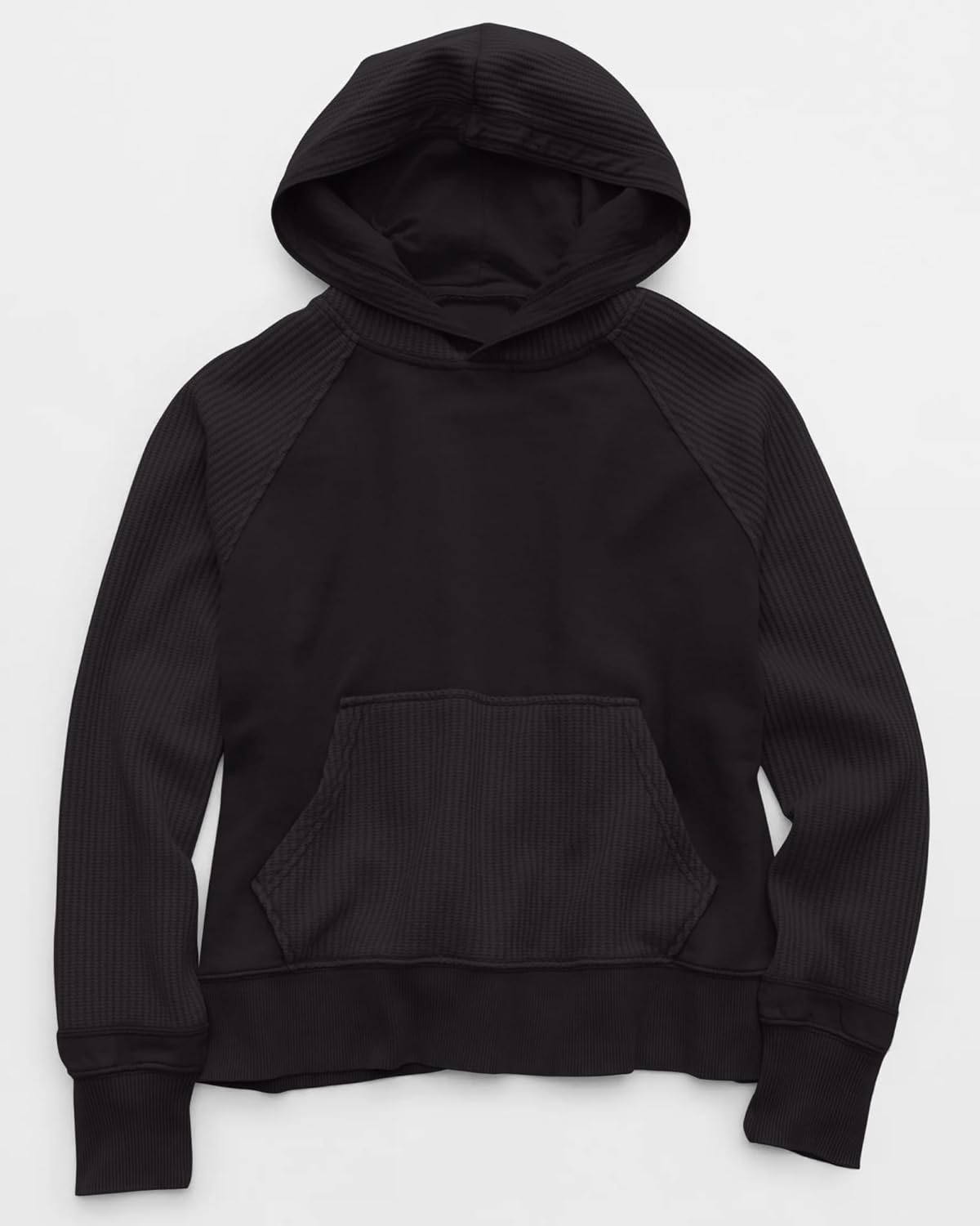 Gacaky Hoodies for Women Casual Oversized Waffle Sweatshirts Fall Fashion Pullover Tops Outfits Clothes - Image 4