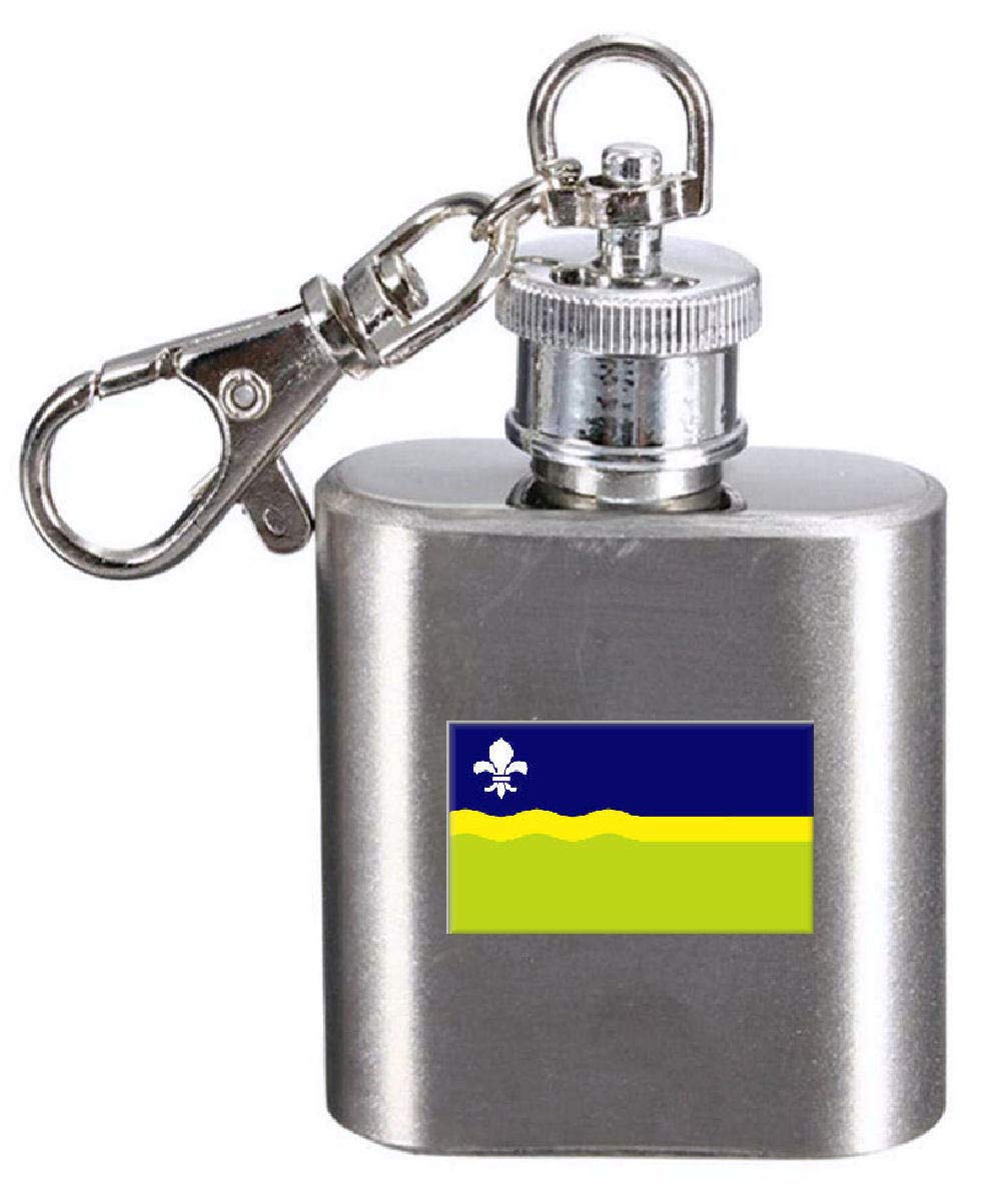 Porte-clés flasque Flevoland hermétique anti-fuite en acier