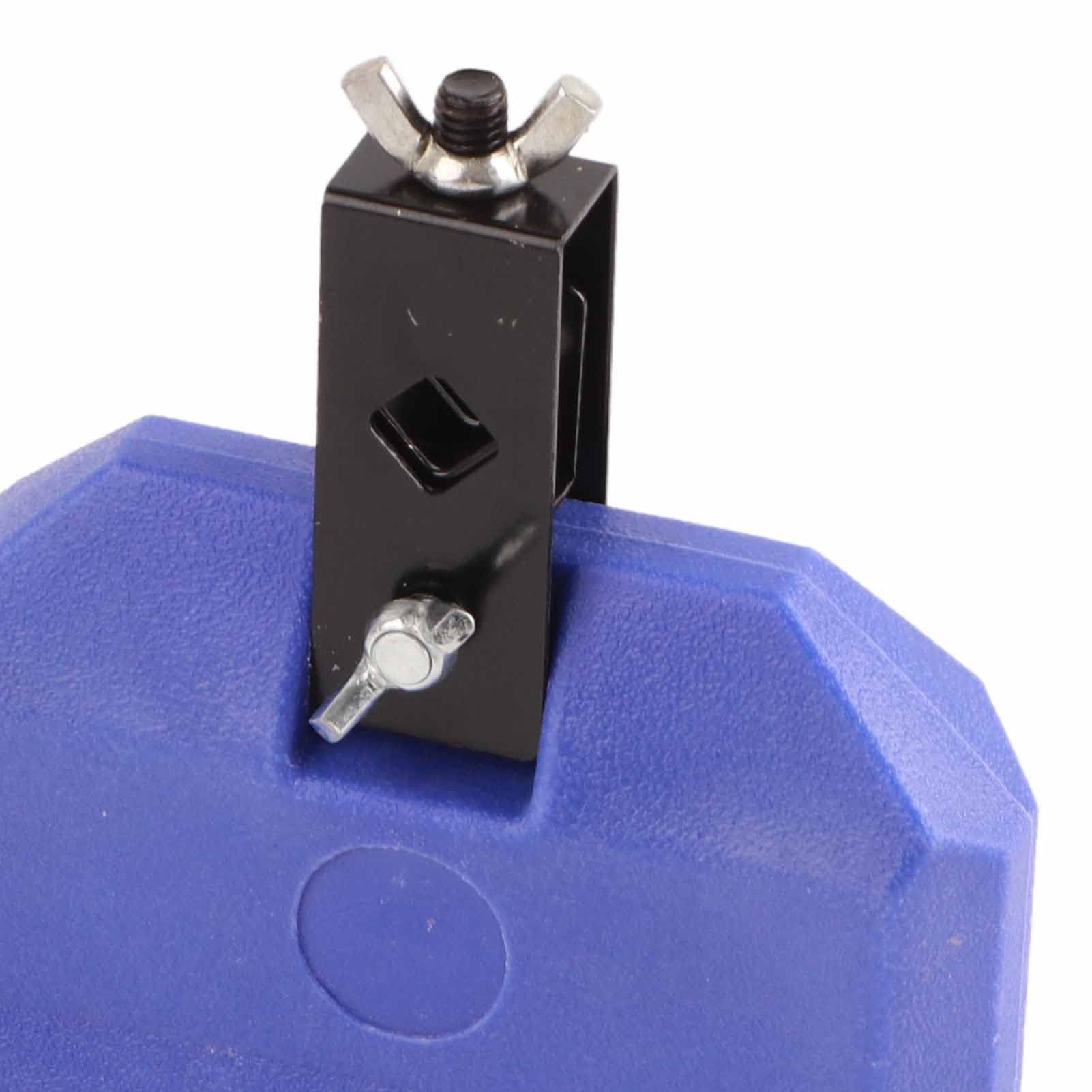 Set di Batteria Latina Blu Ecologica, Strumento a Percussione con un Suono Inconfondibile per Tutti gli Stili Musicali, Morsetto e Supporto Integrati, per il Fissaggio di