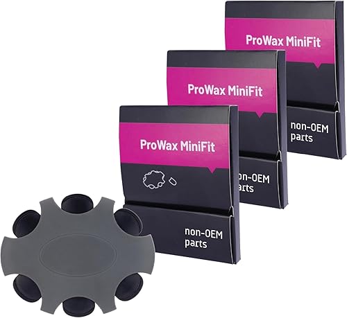 Miniatura 3 de (3 paquetes) Filtros de cera de repuesto originales Oticon ProWax MiniFit