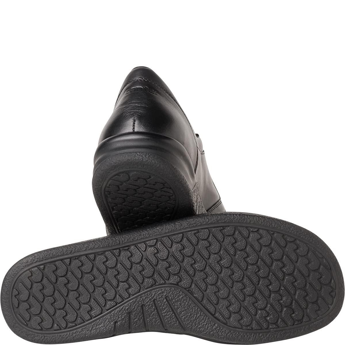 Ganter SENSITIV Kurt, szerokość K 3-256701-01000 półbuty męskie, czarny, 44.5 EU X-Weit