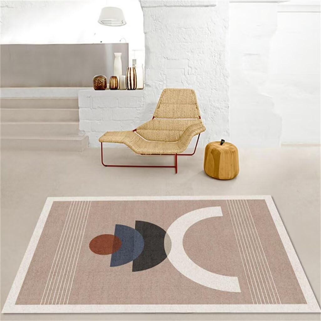 Deco Chambre Garcon Ado Moquettes, Tapis Et Sous-Tapis Tapis D'Intérieur Kaki, Rectangulaire, Pour Chambre À Coucher, Facile D'Entretien Decoration Balcon Appartement 160X230Cm 5Ft 3''X7Ft 6.6''