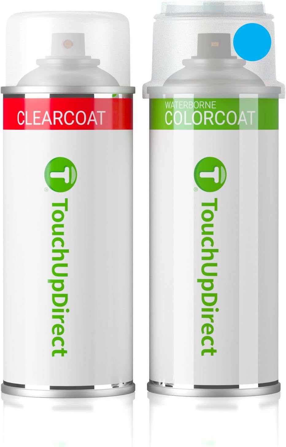 TouchUpDirect XDA Oasis Blue Pearl Compatible with Subaru Exact Match Touch Up Paint Aerosol - Essential Kit