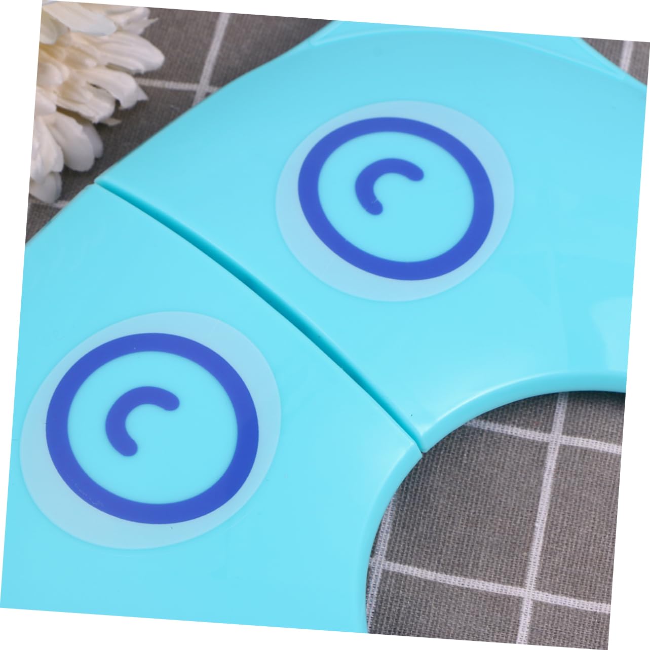 Yardwe 3 Piezas Asiento de Inodoro para Funda Resistente Funda para Asiento de Baño Portátil Diseño Azul con Búho de para