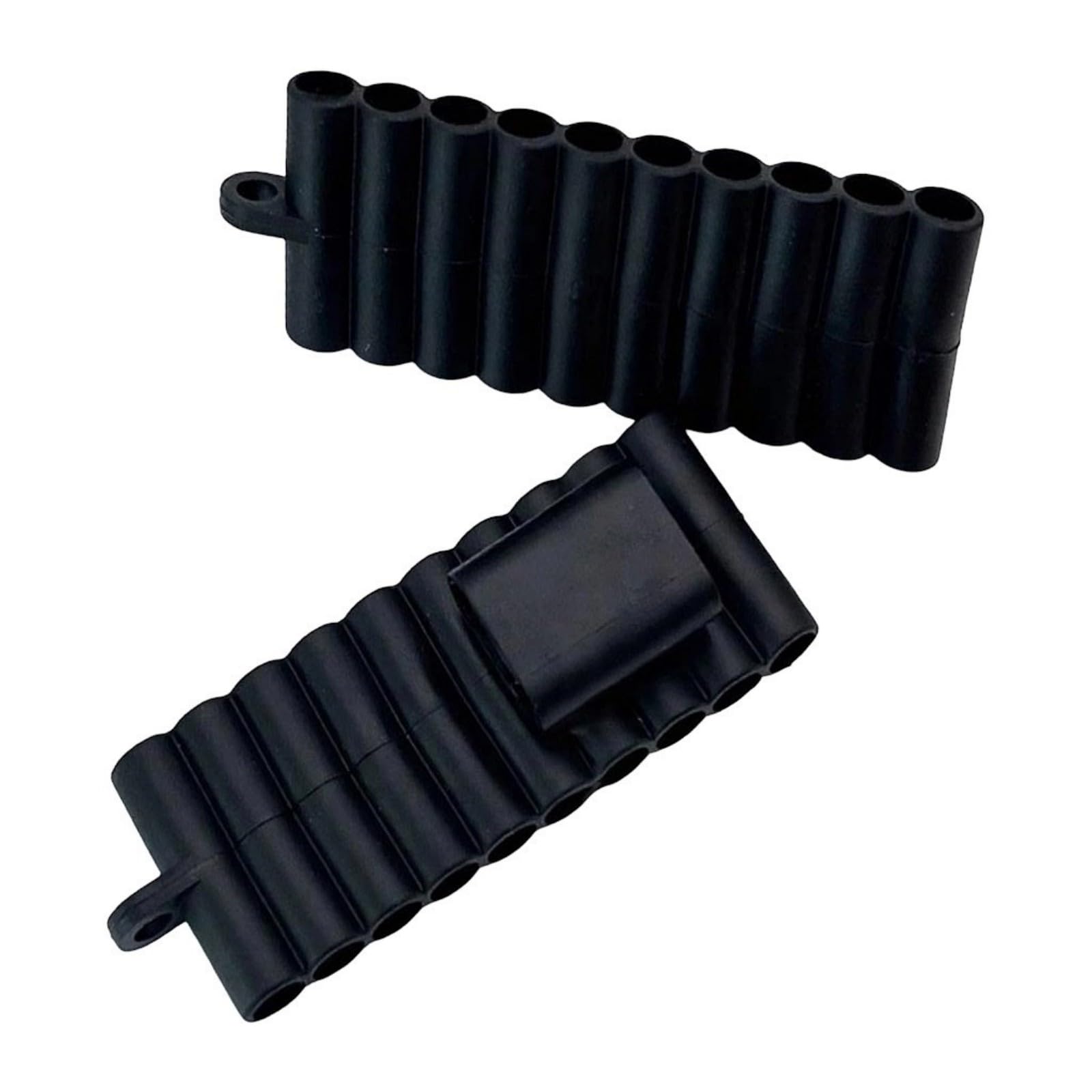 Professional 22 Hole PVC Bit Holder for Tool Organization and Storage Lightweight Portable for Workshop Garage Bit Planner