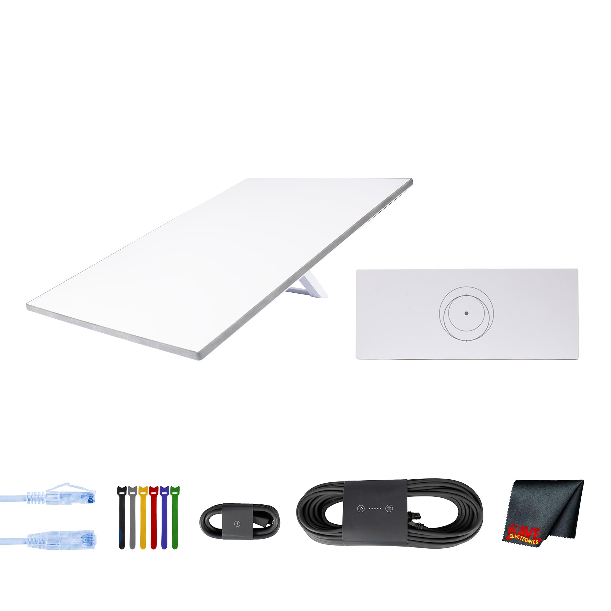 Starlink Kit standard AX Tri-Band Wi-Fi System, Internet ad alta velocità a bassa latenza, Router Gen 3, Configurazione autoinstallante, Copertura satellitare globale, Bundle