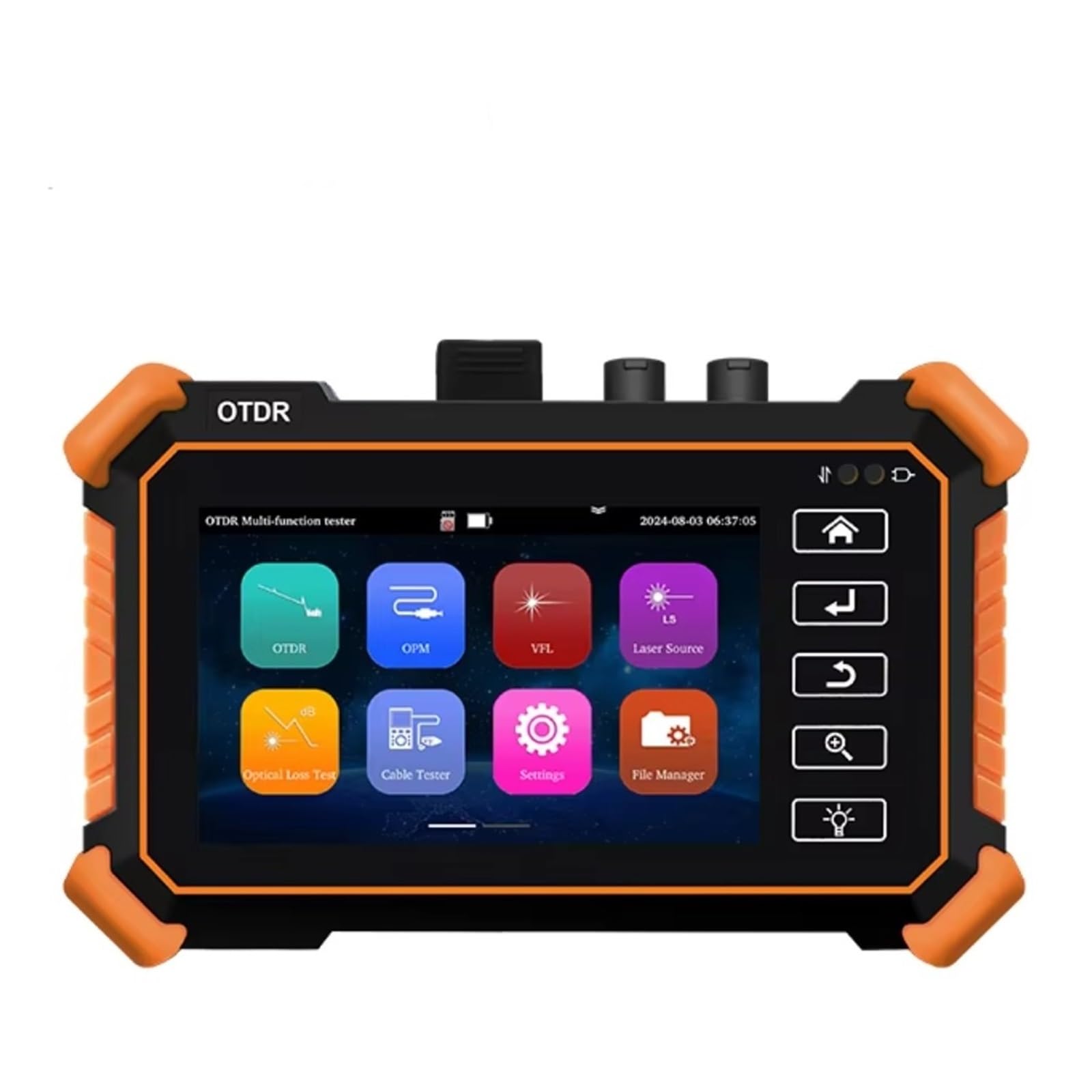 Testeur OLED OTDR De 4 Pouces, Écran Tactile MOT-30, Réflectomètre Optique Dans Le Domaine Temporel, Câble Utp, Fiber Mesure Fiable(MOT-1310 1550-26 24)