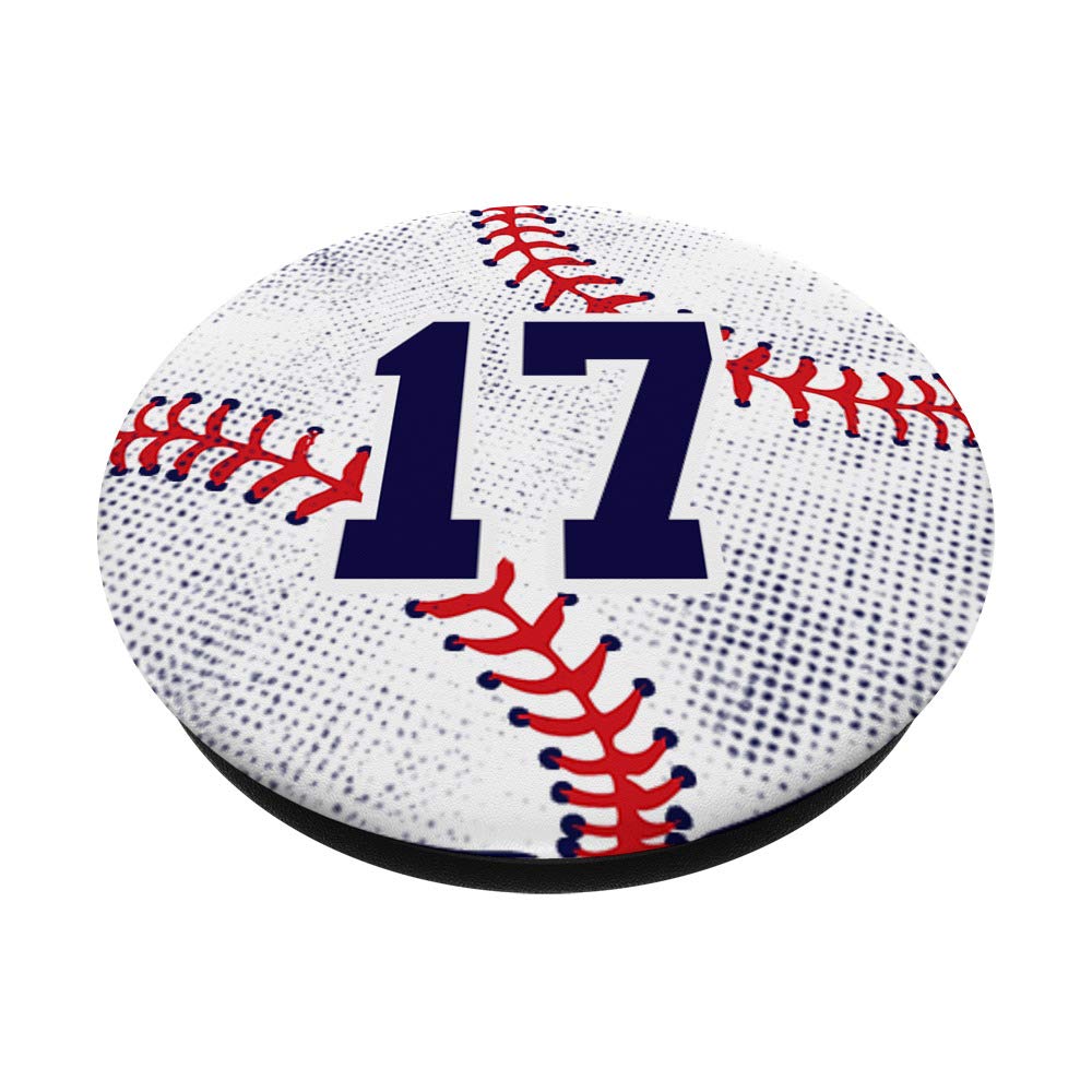 Amazon.com: Baseball Number 17 Player Uniform 17th Birthday Blue