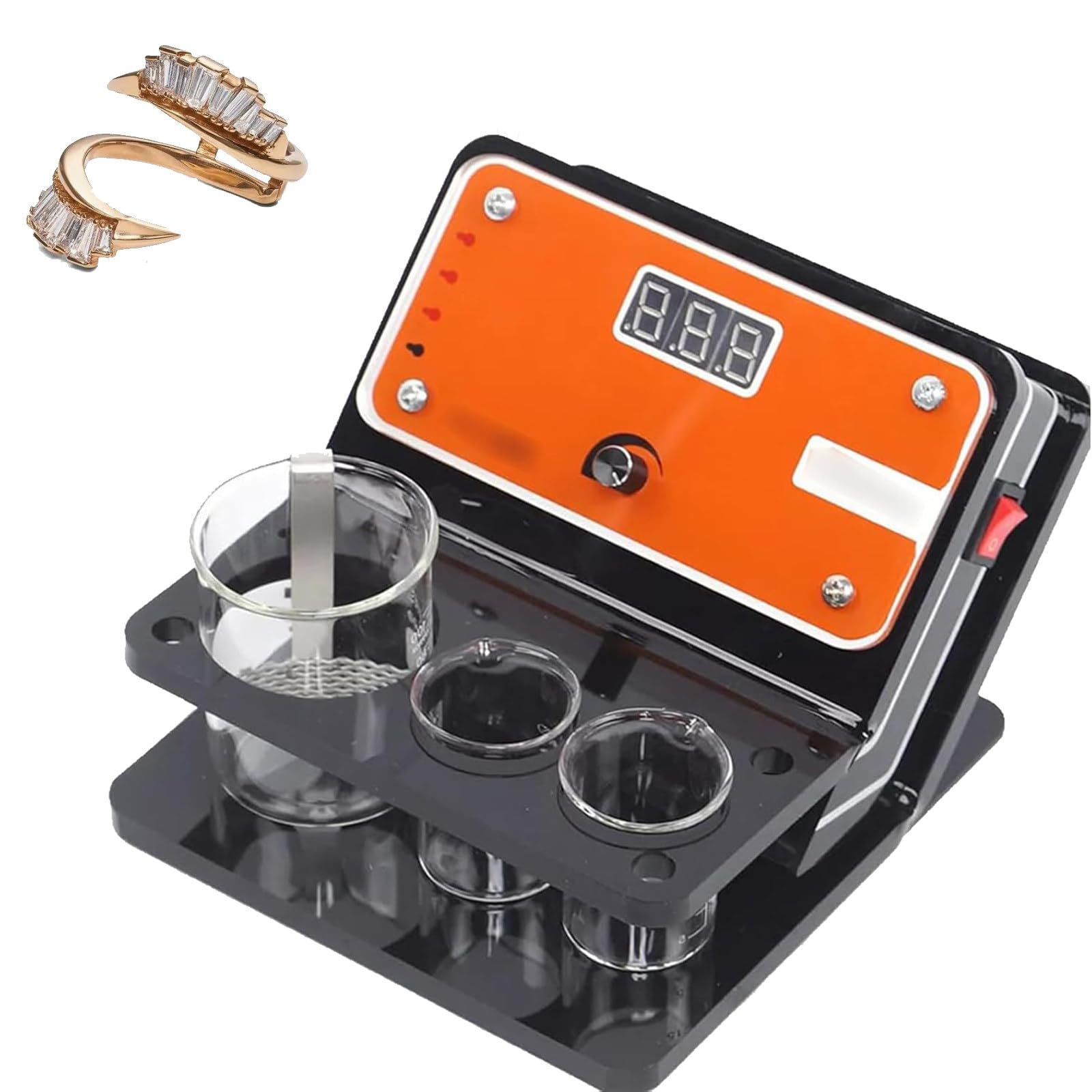 de placage professionnelle de type stylo bijoux, outils de décoration par électroplacage or, argent et cuivre