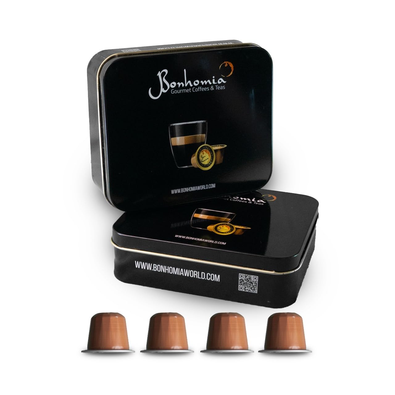 Espresso Dark Roast Coffee Combo - 30 Aluminum Capsules | Compatible with Most Brewers (Original Line Machines) | Premium AAA Grade Beans