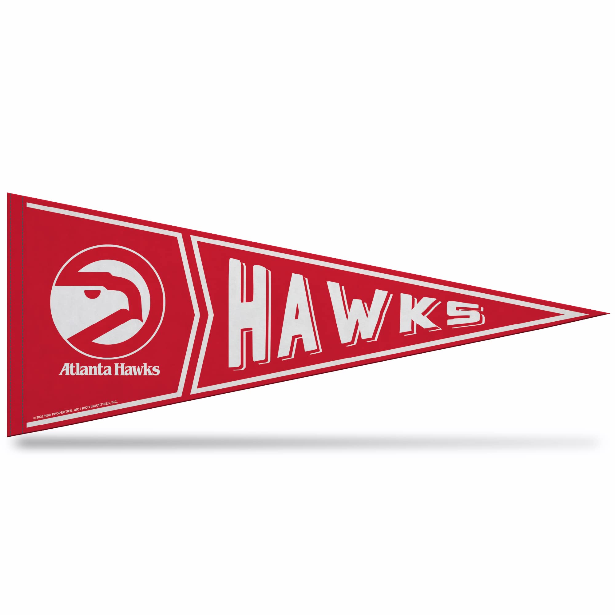 Rico Industries NBA Basketball 12" x 30" Felt Wall Décor Pennant - Great for Home/Bed Room/Man Cave Décor