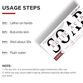 ORIENTLEAF Kojic Acid Soap, Turmeric Soap Bar for Dark Spots, Fresh Citrus Scent, Gentle for Face and Body Wash with Vitamin C, Shea Butter, Retinol, Stocking Stuffers, Christmas Gifts(3 PACK)