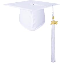 GraduationMall Matte Kindergarten & Preschool Graduation Cap for Kids with 2026 Tassel Black