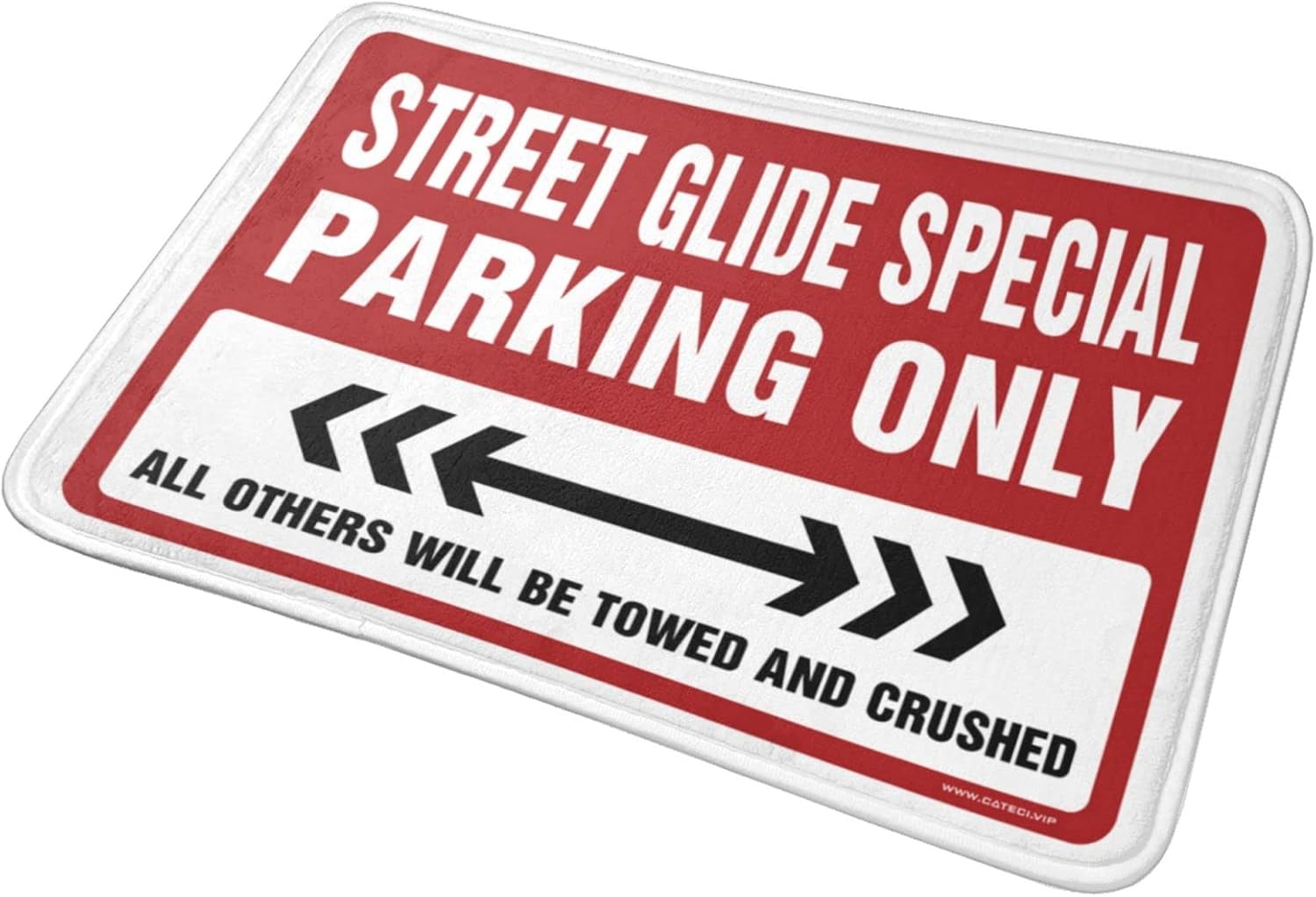 Sports Bar Decor Street Glide Special Parking Only Rug Doormats Outdoor Fall Kitchen Mats for Floor(Size:65X90CM), EHFPCGPCH-65X90CM