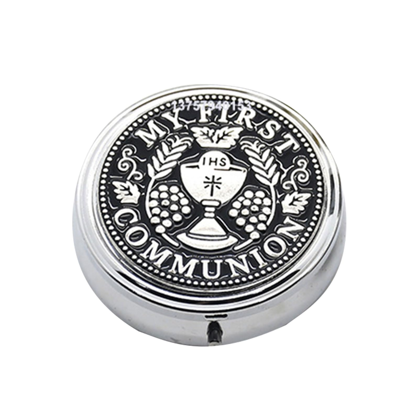 Tsophreniq Holy Grail Jewelry Box Vintage Metal Rosaries Necklaces Organizers Religious Gift Communions Earring Storage Box Jewelry