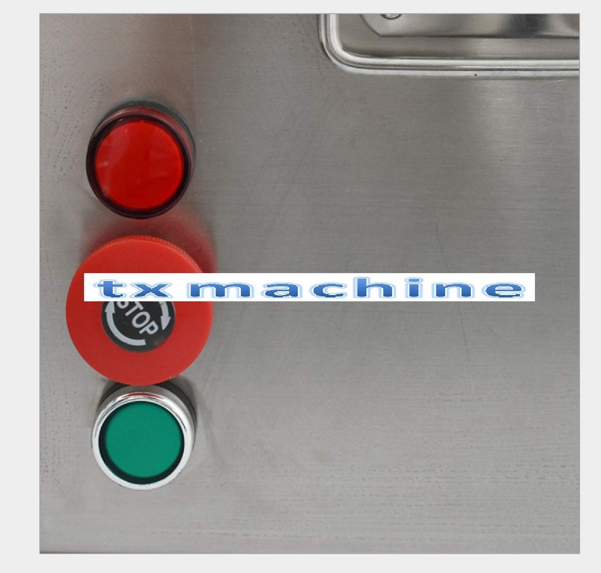 TX® Commercial meat slicer machine electric meat slicing machine stainless steel QX meat shredding slicer machine 551LBS/H 800W (110V/60HZ, 10MM blade)