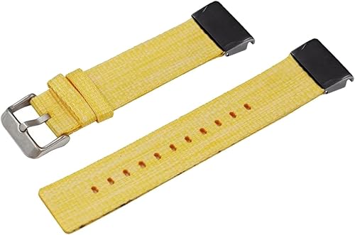 Miniatura 4 de BANDKIT Quick Release Nylon Cowhide WatchBands For Garmin Fenix 7X 7 6 6X Pro GPS 5 5X 3HR Descent Mk1 Mk2 Strap 22 26mm Strap