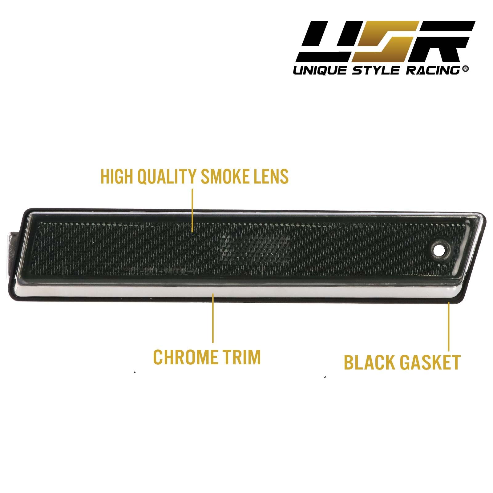 Amazon.com: USR 84-92 Golf 2 Smoke Lens Front Side Marker Lights