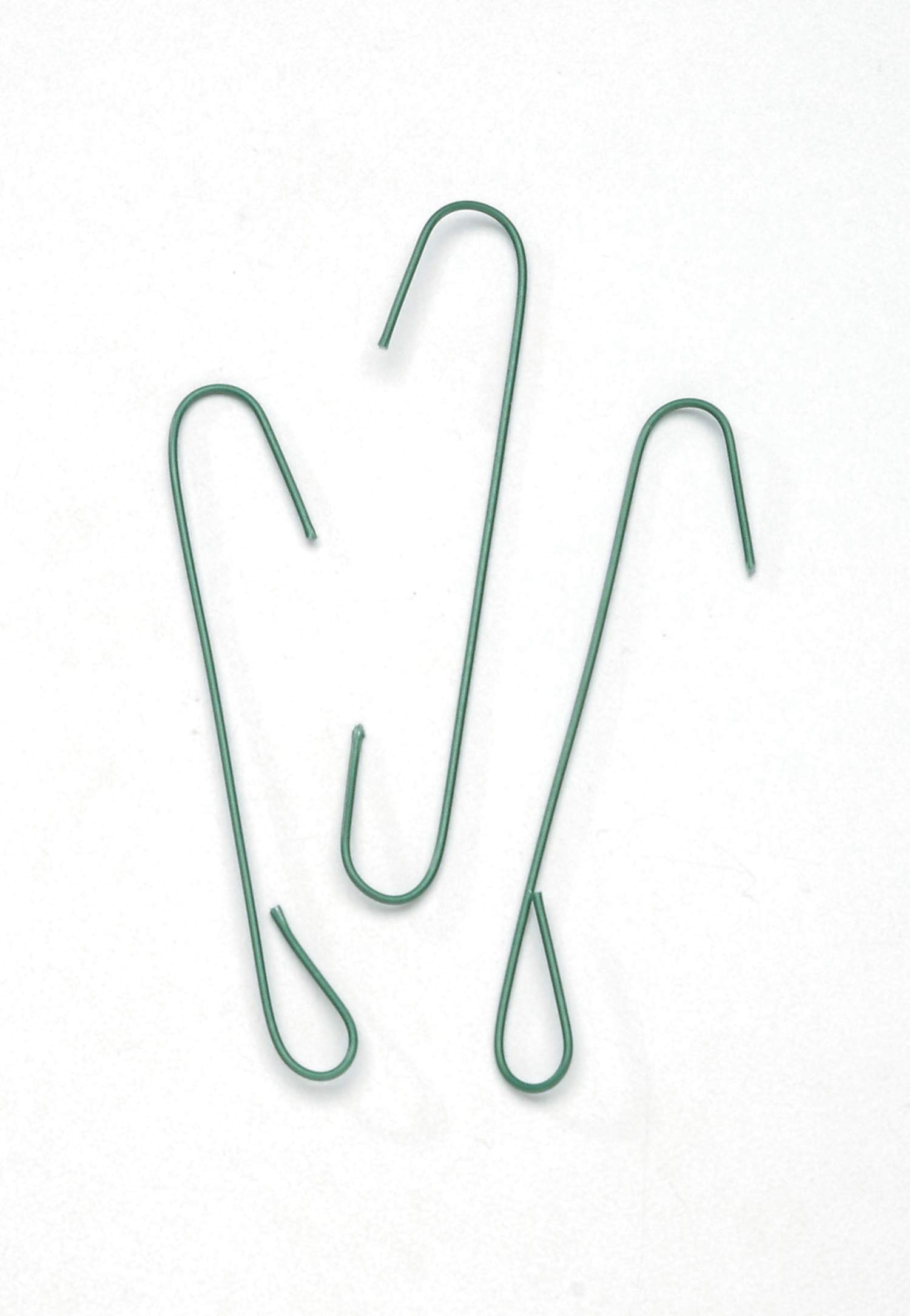 Darice Ornament Hangers: Green, 2.5 Inches, 50 Pack