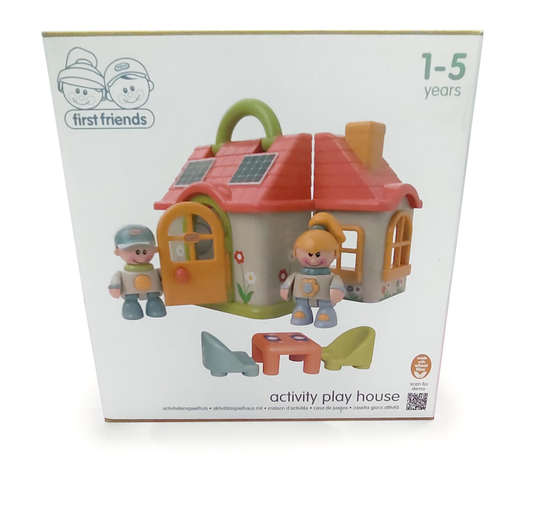 Tolo Spielzeug Bauernhof First Friends Farm House - nachhaltiges Lernspielzeug.