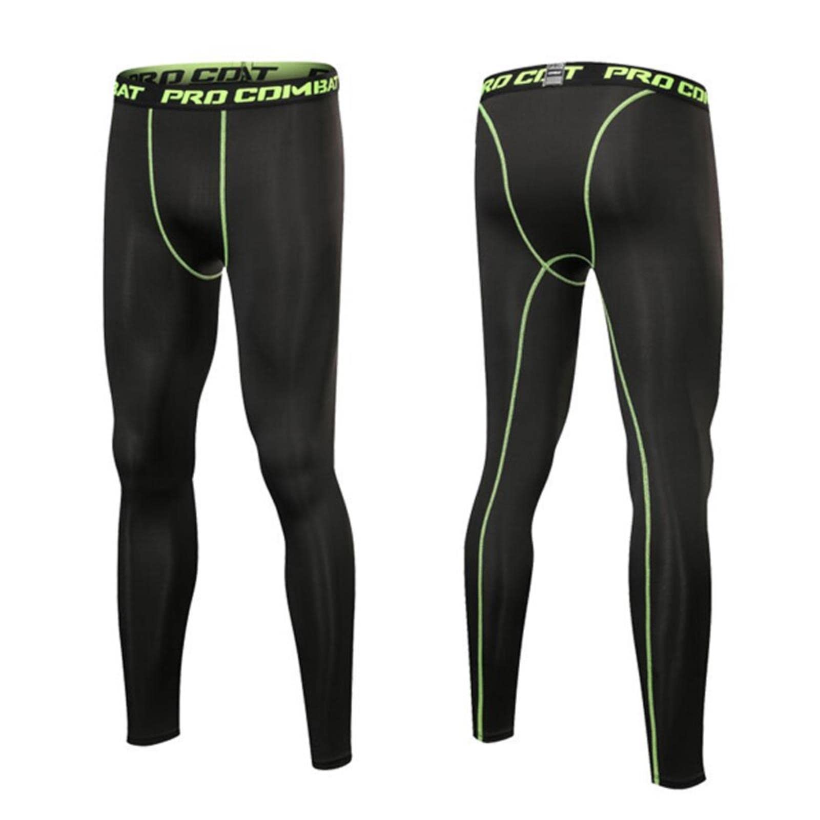 Collants de Course pour Hommes Leggings de Course pour Hommes Pantalons de Compression pour Hommes Hommes Gym Fitness Pantalons Skinny Leggings pour Hommes Collants sportwears